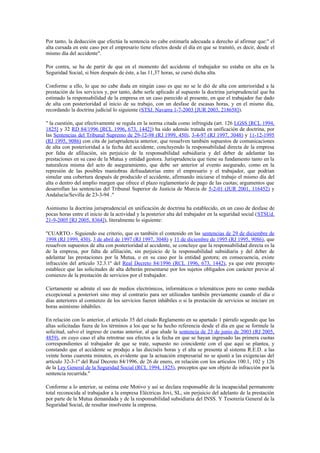 sent ej 11 encuadramiento