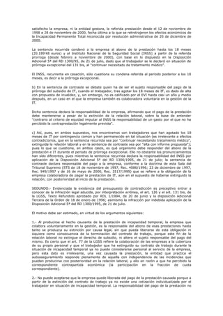 sentencia asistencia sanitaria ejercicio 7