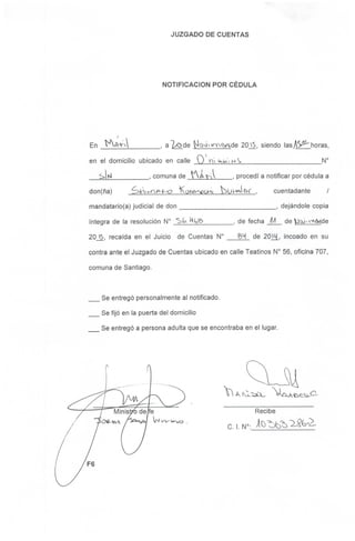 Sentencia Juicio Cuentas 84/2014 I. Municipalidad de  Mafil