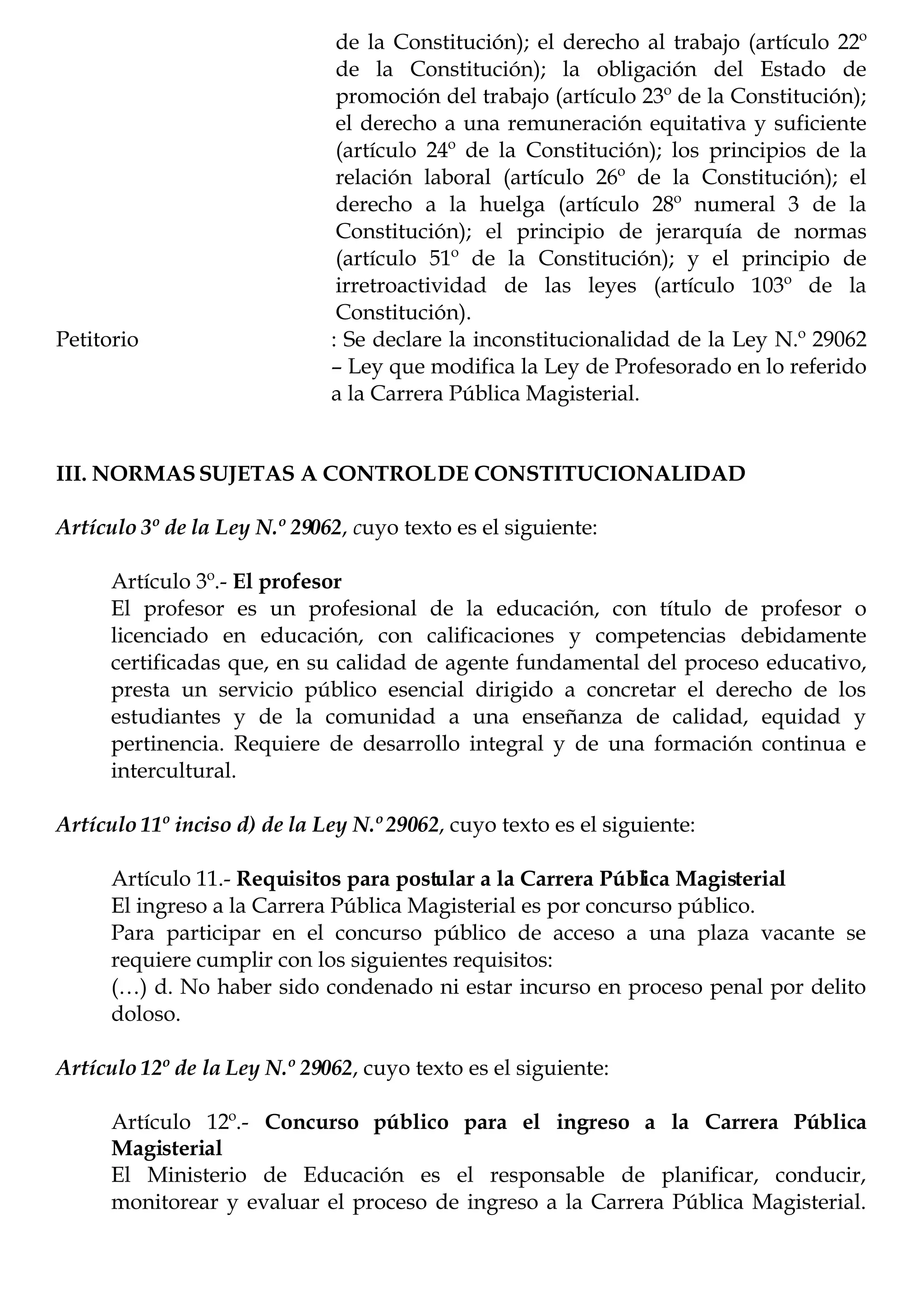 Sentencia Tribunal Constitucional