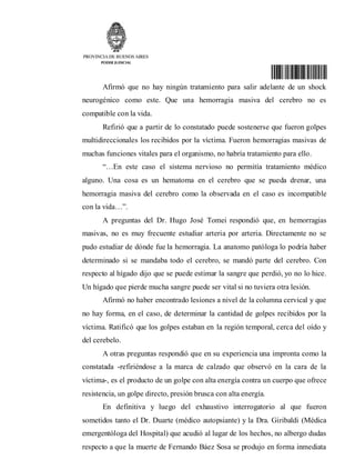 Sentencia caso Fernando Báez Sosa