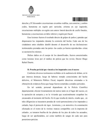 Sentencia caso Fernando Báez Sosa