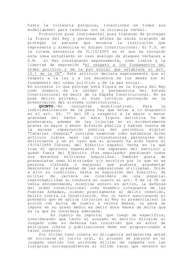 Sentencia condenatoria contra amadeo martinez ingles