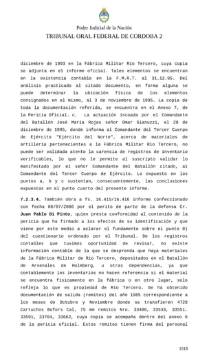 Sentencia rio tercero