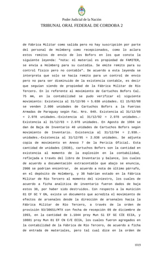 Sentencia rio tercero