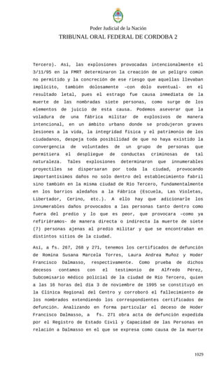 Sentencia rio tercero