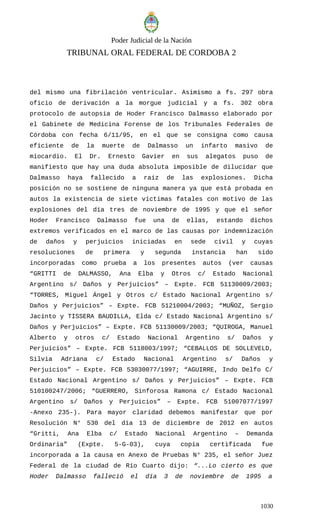 Sentencia rio tercero