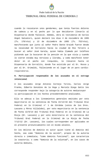 Sentencia rio tercero