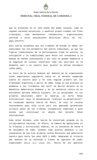 Sentencia rio tercero