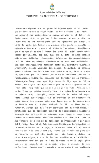 Sentencia rio tercero