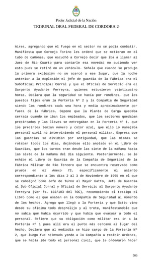 Sentencia rio tercero