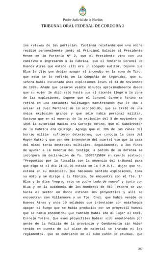 Sentencia rio tercero