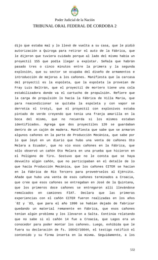 Sentencia rio tercero