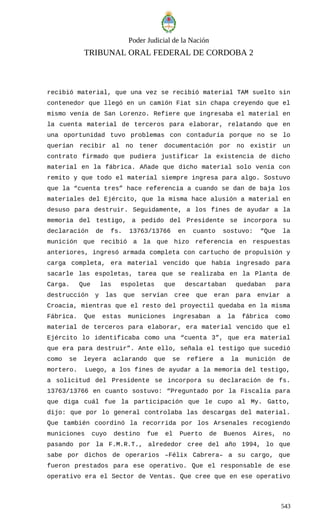 Sentencia rio tercero