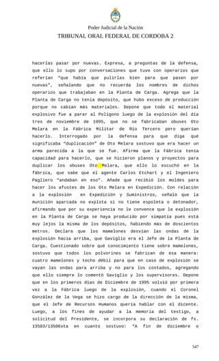 Sentencia rio tercero