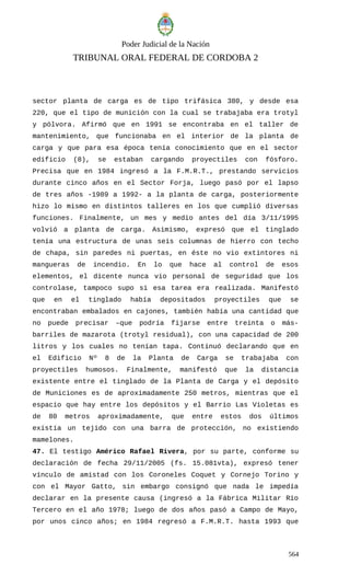 Sentencia rio tercero