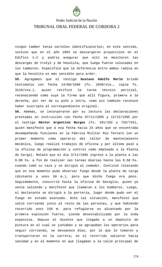 Sentencia rio tercero