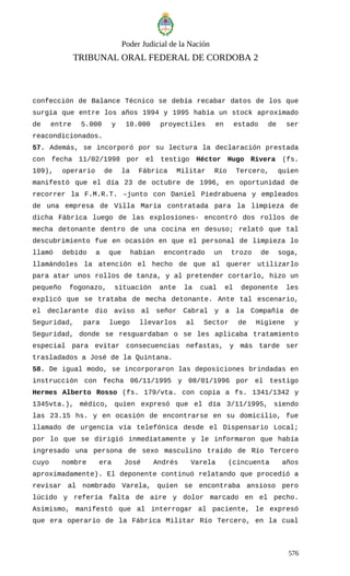 Sentencia rio tercero