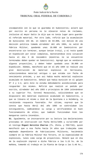 Sentencia rio tercero