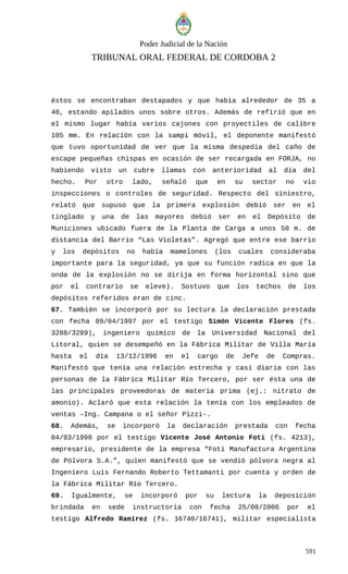 Sentencia rio tercero