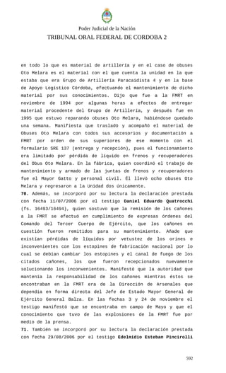 Sentencia rio tercero