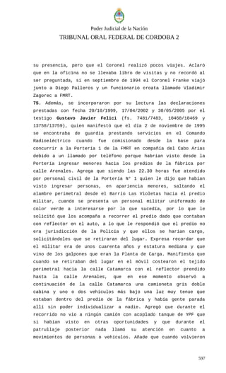 Sentencia rio tercero