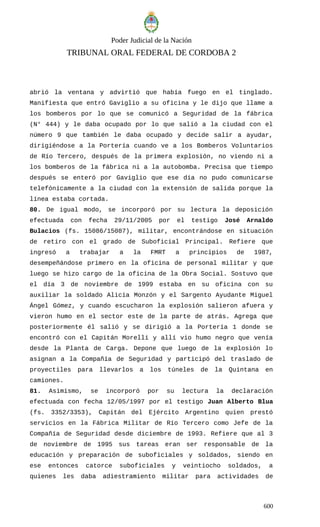 Sentencia rio tercero