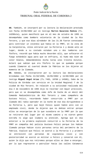 Sentencia rio tercero