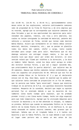 Sentencia rio tercero