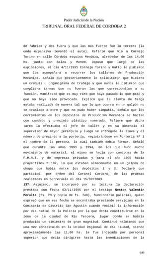 Sentencia rio tercero