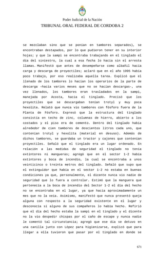 Sentencia rio tercero