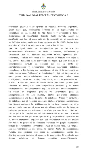 Sentencia rio tercero