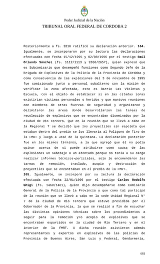 Sentencia rio tercero