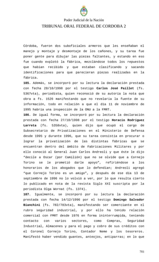 Sentencia rio tercero