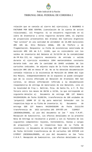 Sentencia rio tercero