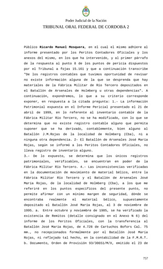 Sentencia rio tercero