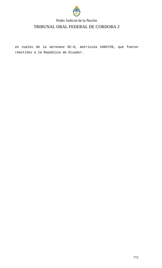 Sentencia rio tercero