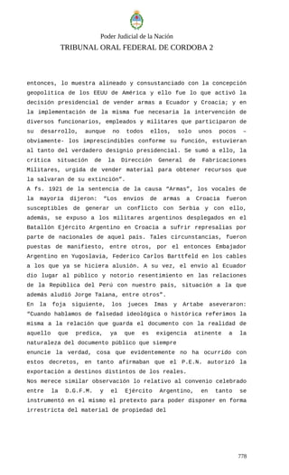 Sentencia rio tercero