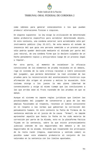 Sentencia rio tercero