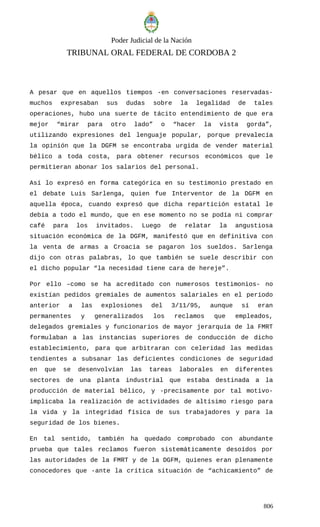 Sentencia rio tercero