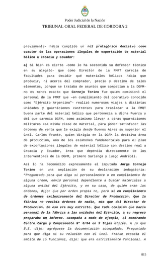 Sentencia rio tercero