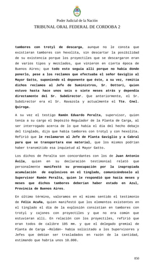 Sentencia rio tercero