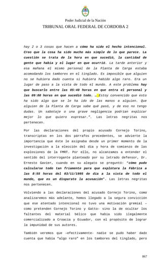 Sentencia rio tercero