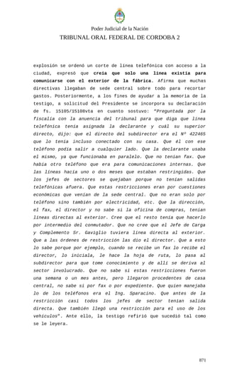 Sentencia rio tercero