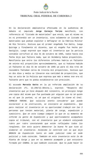 Sentencia rio tercero