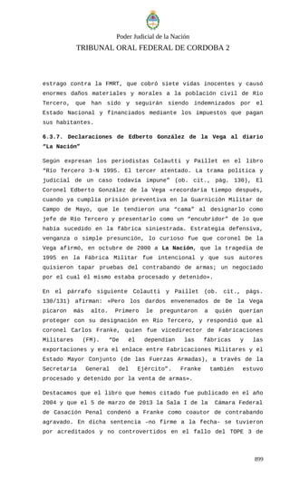 Sentencia rio tercero