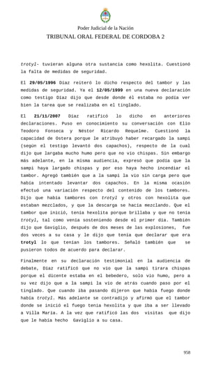 Sentencia rio tercero