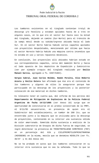 Sentencia rio tercero