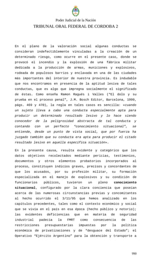 Sentencia rio tercero