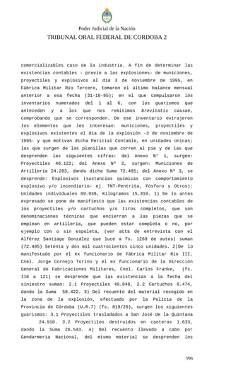 Sentencia rio tercero